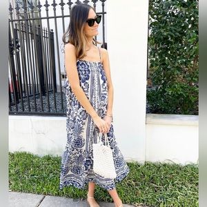 Farm Rio Beaded Strap Maxi Size Small